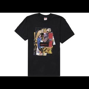 SUPREME Stack Tee Black 2XL Box Logo T-Shirt